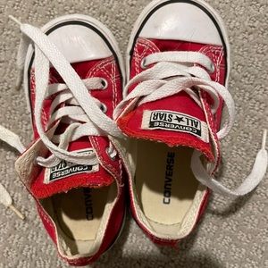 Chuck Taylor Red Converse kids 7